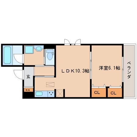 御門台駅 徒歩17分 1階の物件間取画像